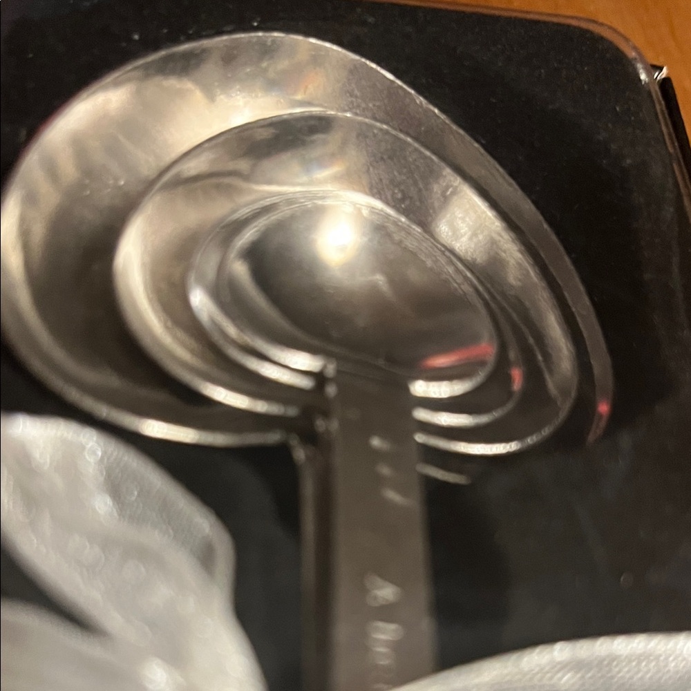 Silver Measuring Spoons Set - Picture 4 of 6